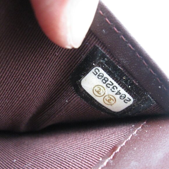 Vintage Chanel Black Caviar Leather Leather Long Bag Wallet - Picture 16 of 16